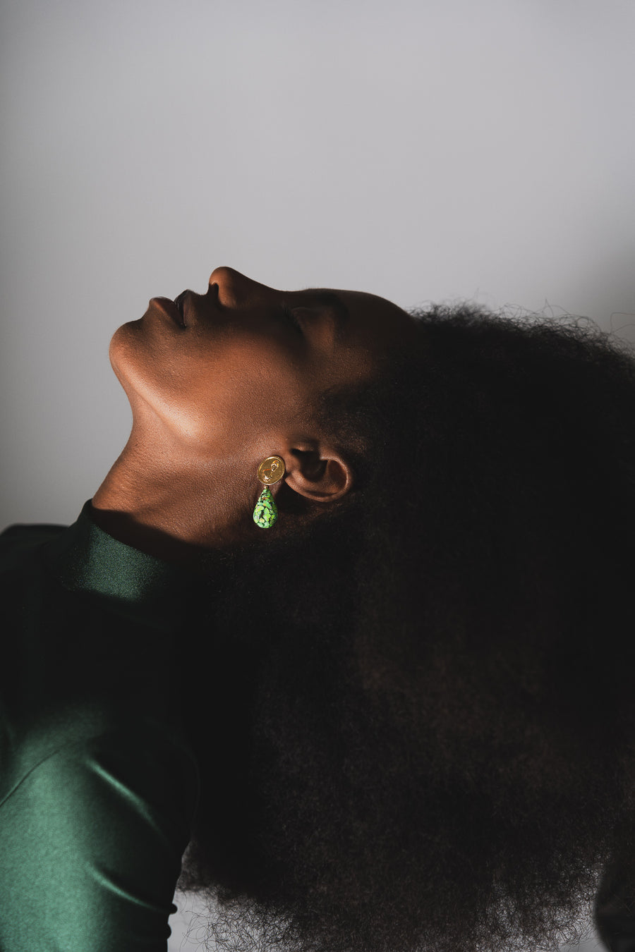 Metamorphosis Pistachio Earrings