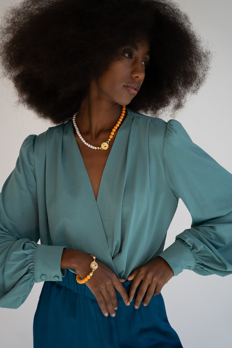 Aperol Necklace
