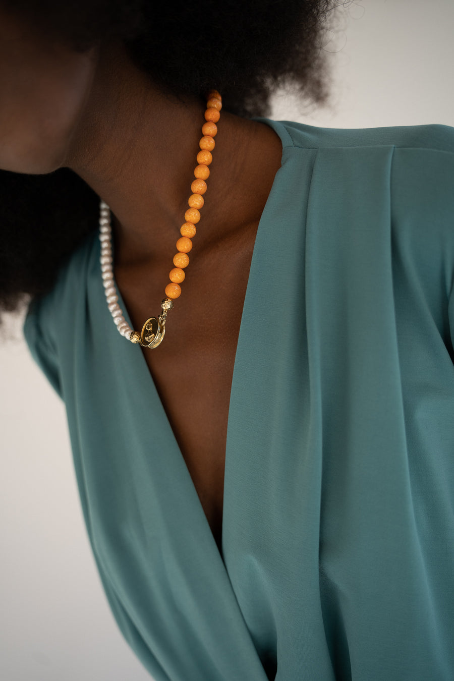 Aperol Necklace